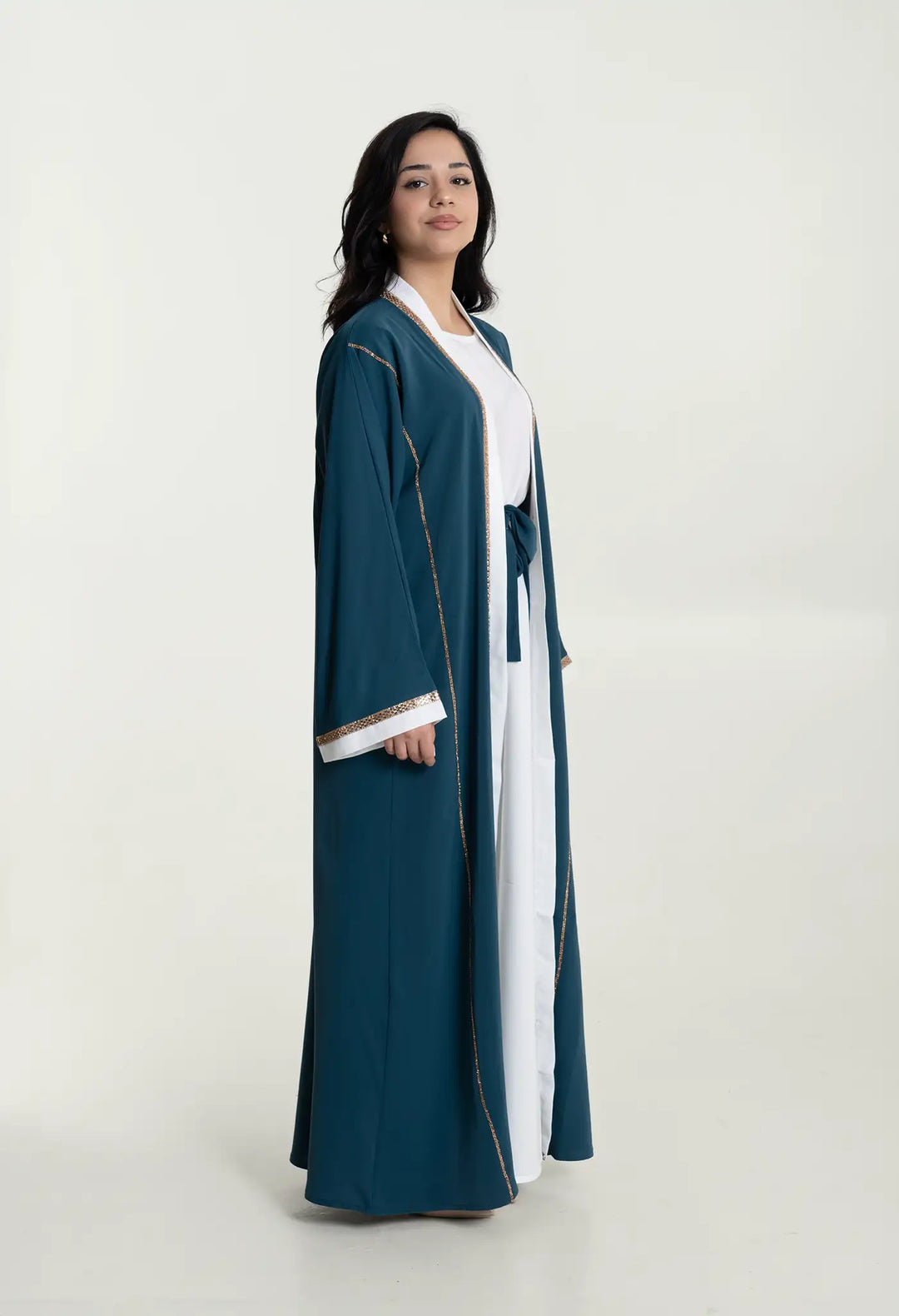 Abaya Emirate blue