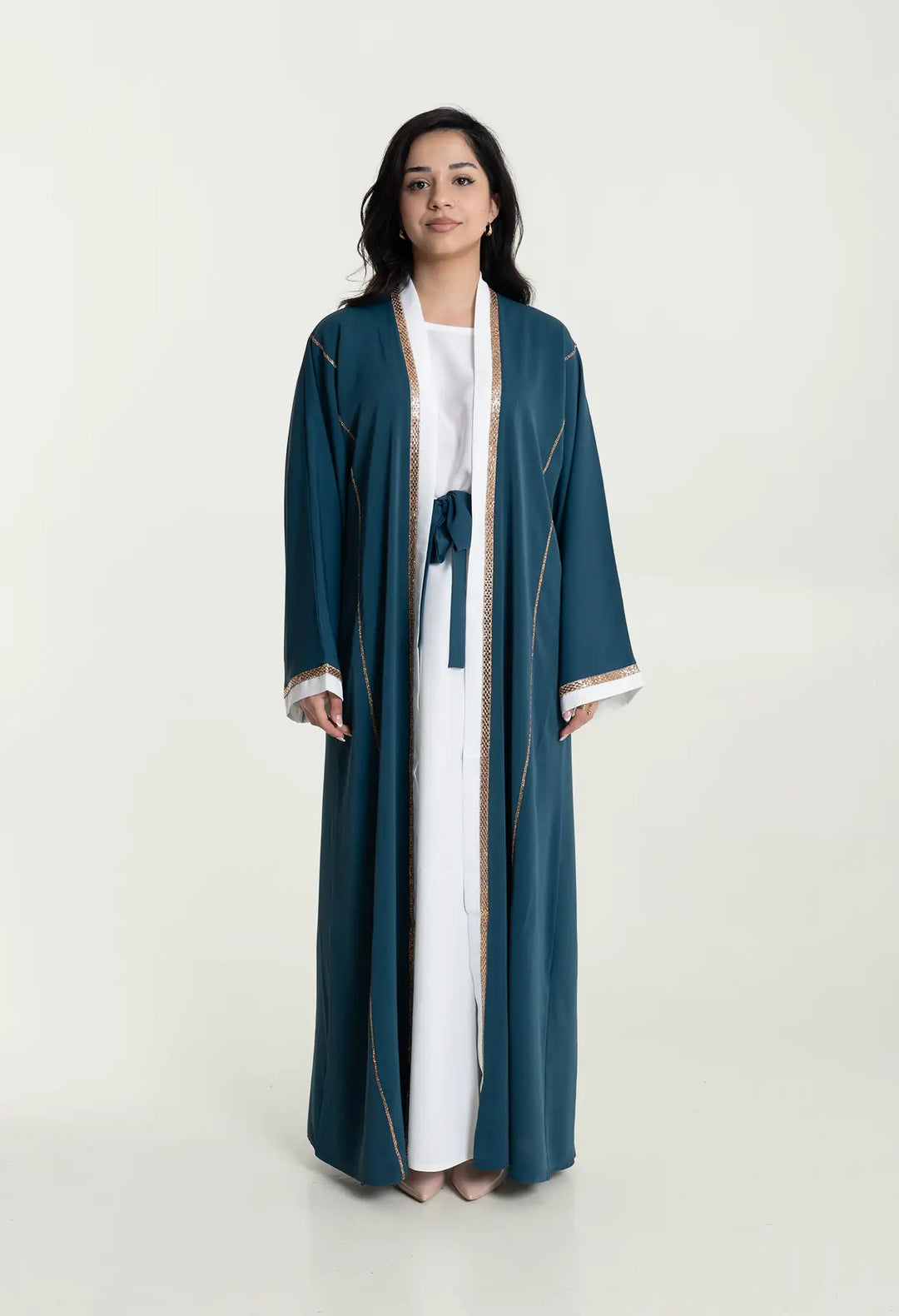 Abaya Emirate blue