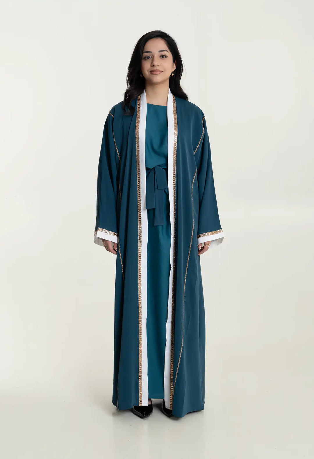 Abaya Emirate blue