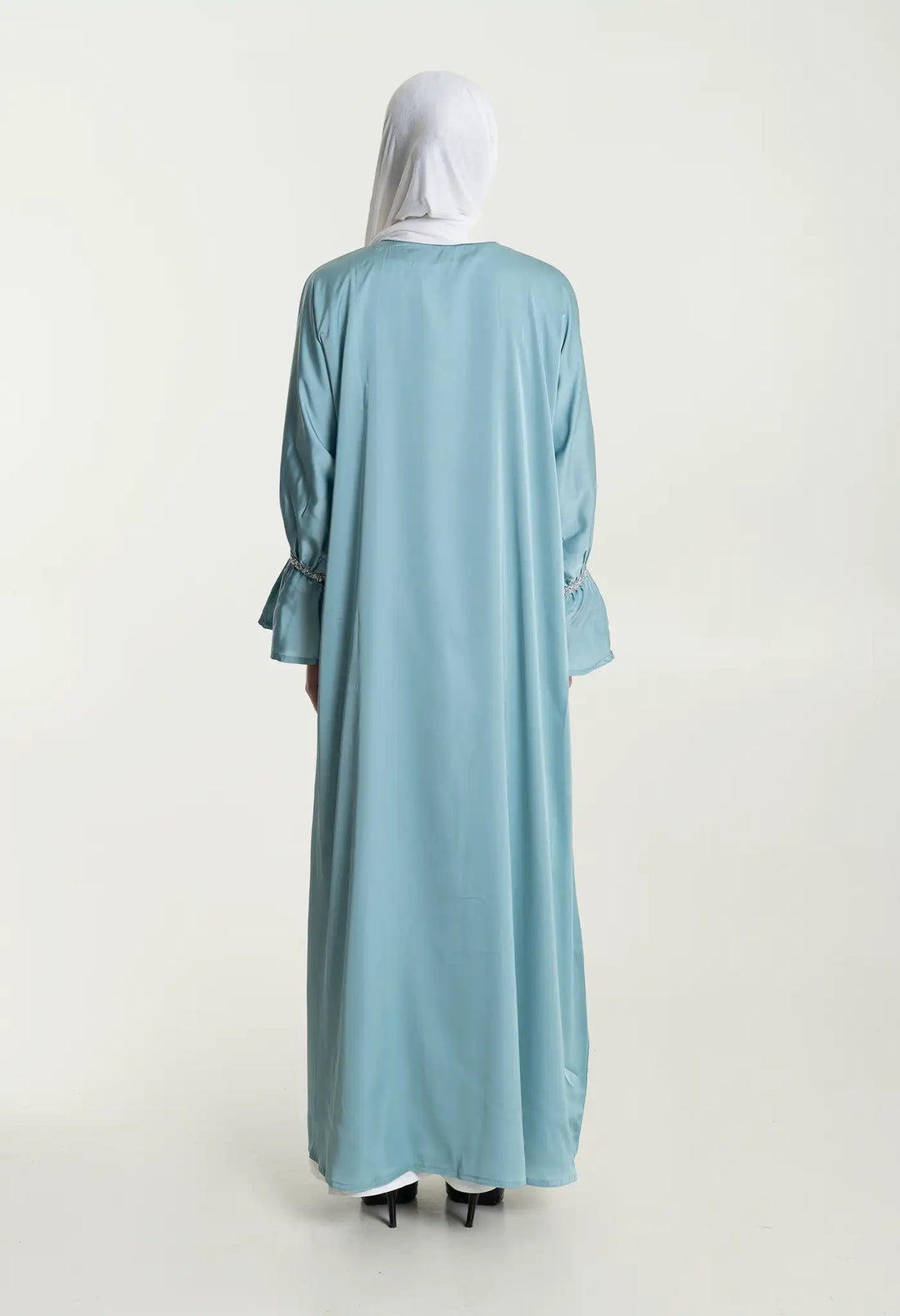 Abaya Premium Diamond blue