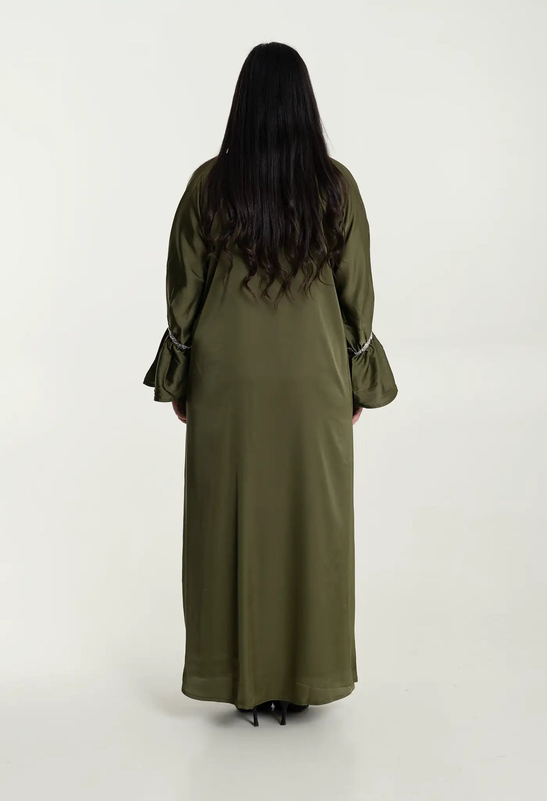 Abaya Premium Diamond khaki