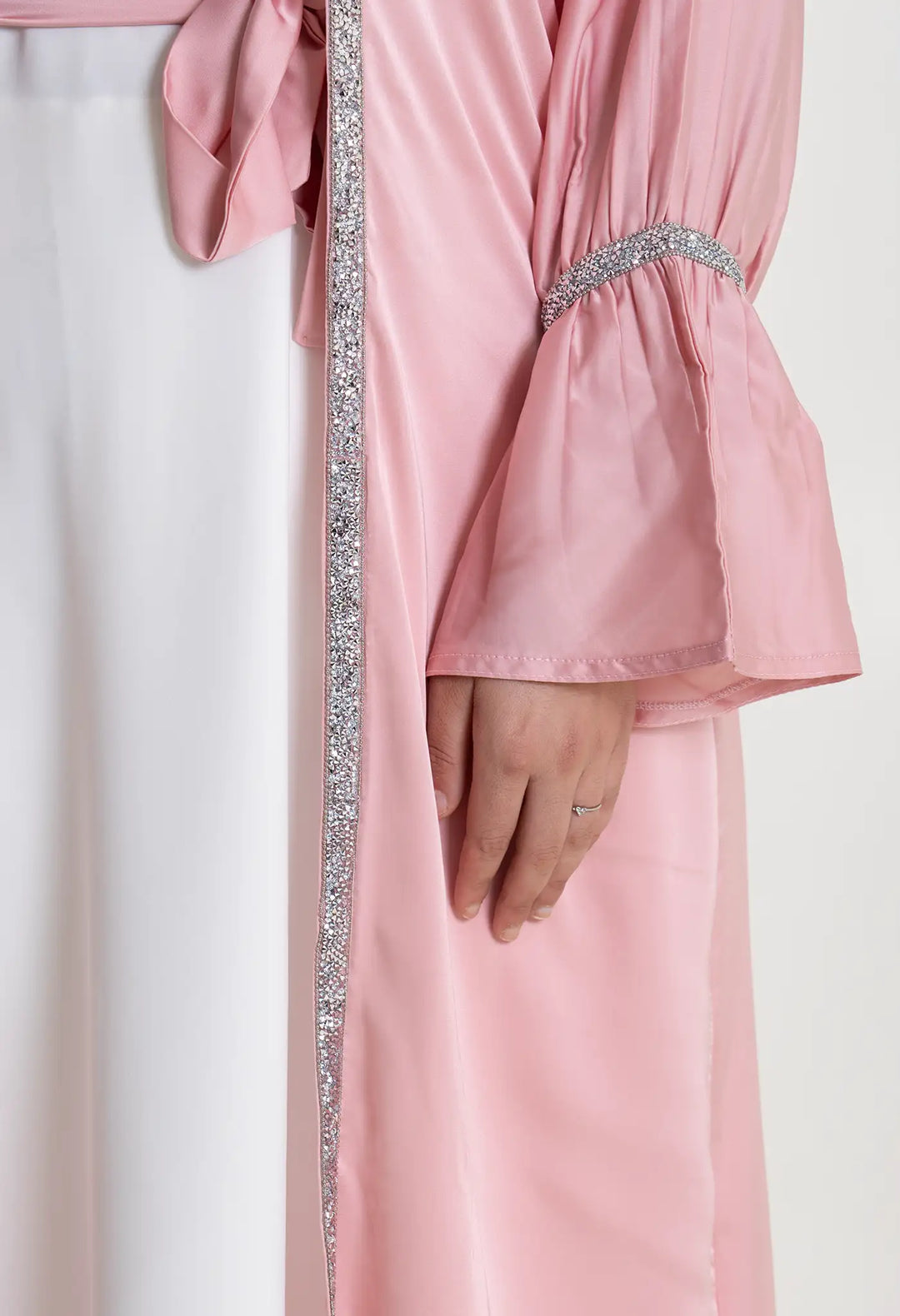 Abaya Premium Diamond rose